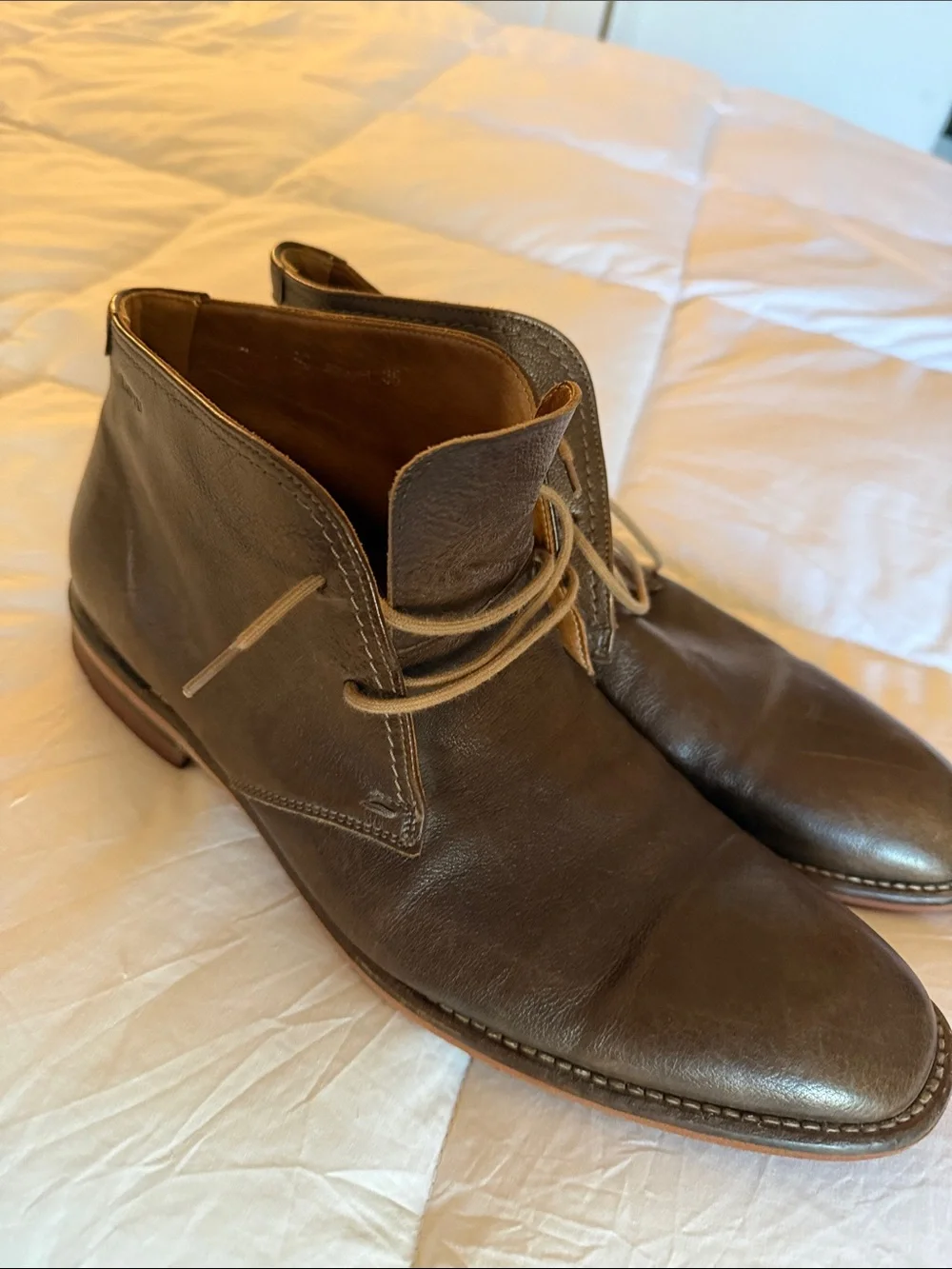 Lloyd Lake Men's Brown Leather Chukka Boots